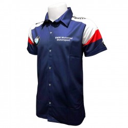 Chemise BMW Motorrad Motorsport couleur bleu homme