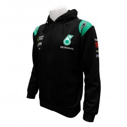 Hoodie Yamaha Factory Racing couleur noir homme