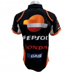 Polo Honda Repsol couleur noir homme